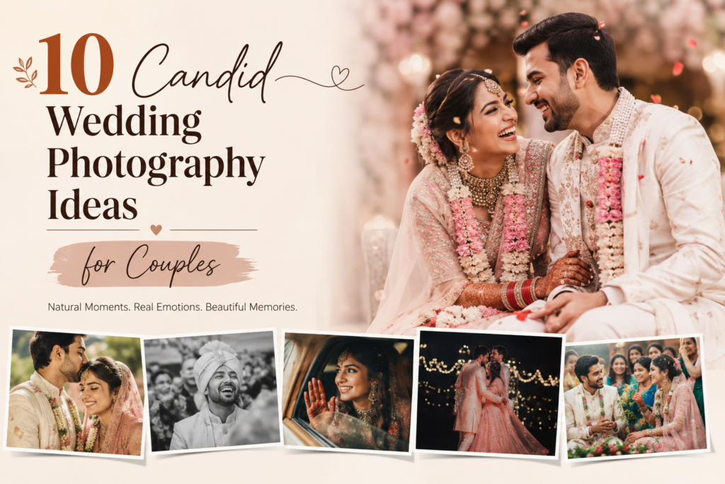 Top 10 Candid Wedding Photography Ideas for Couples