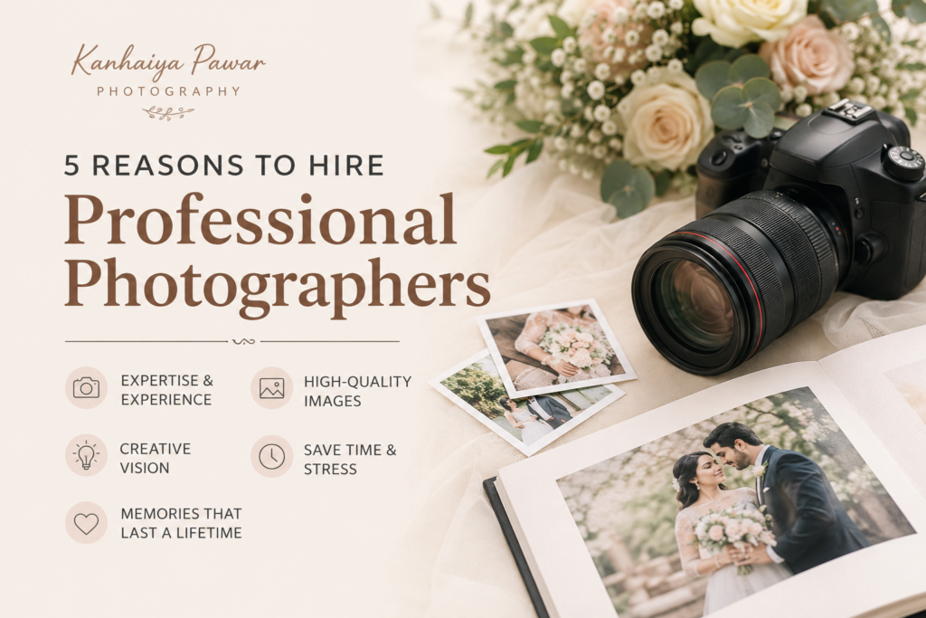 Top 5 Reasons to Hire Professional Photographers