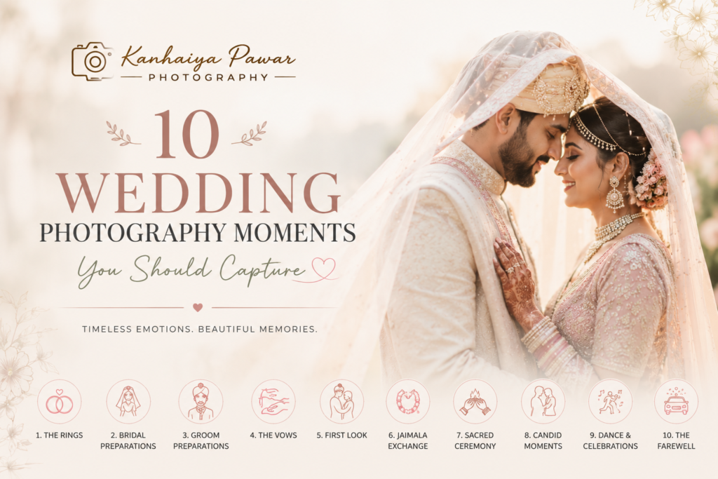 Top 10 Wedding Photography Moments You Should Capture