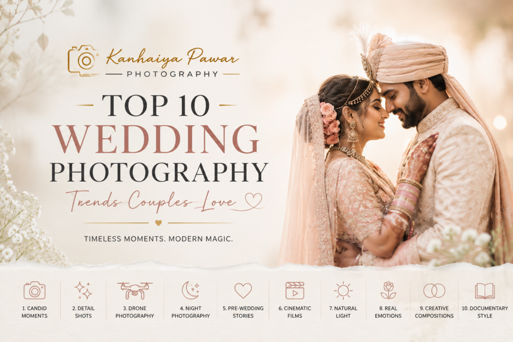 Top 10 Wedding Photography Trends Couples Love